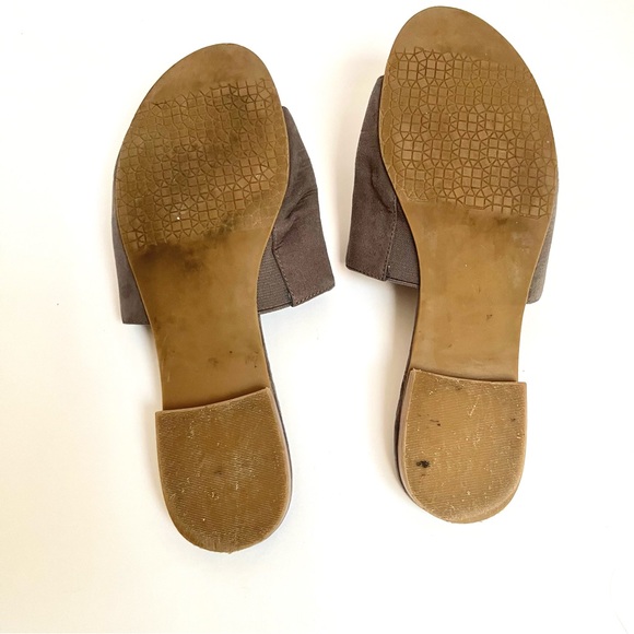 Suede & Embroidered Slides Size 7.5 •Nordstroms 14th & Union - Picture 9 of 9